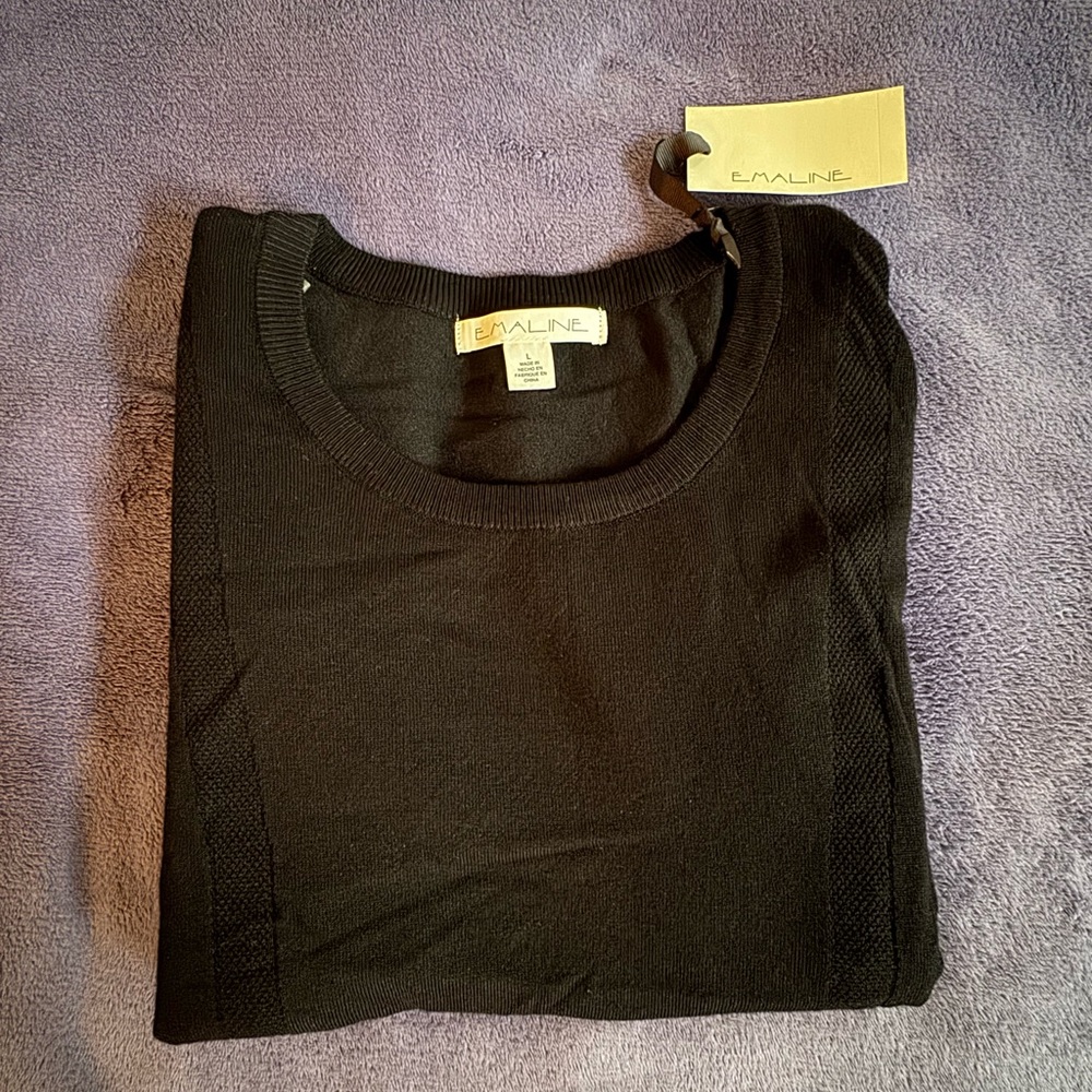 Emaline Black Sweater